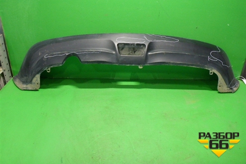 Юбка заднего бампера (до 2014г) (850B21KA1A) для Nissan Juke (F15) с 2011г (Жук)