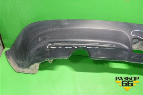 Юбка заднего бампера (до 2014г) (850B21KA1A) для Nissan Juke (F15) с 2011г (Жук)