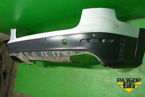 Бампер задний (без юбки под парктроник) (8K0807511F) для Audi A4 (В8) Allroad Quattro с 2009-2016г (А4)