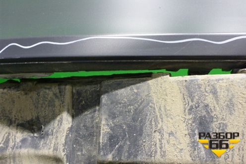 Бампер задний (без юбки под парктроник) (8K0807511F) для Audi A4 (В8) Allroad Quattro с 2009-2016г (А4)