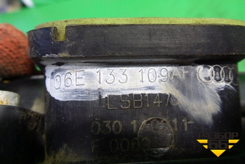 Коллектор впускной (3.0л TFSI правый нижний) (06E133109AF) для Volkswagen Touareg c 2002-2010г (Туарег)