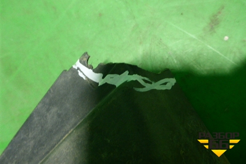 Защита антигравийная (задняя) (6RA825205E) для Skoda Rapid с 2013г (Рапид)