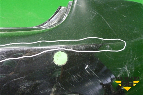 Бампер задний (после 2009г под парктроник) (8200752683) для Renault Logan с 2004-2015г (Логан)