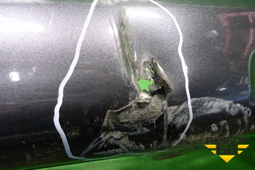 Бампер задний (до 2017г под парктроник) (5215960500) для Toyota Land Cruiser Prado(150) с 2009г (Ленд Крузер Прадо)