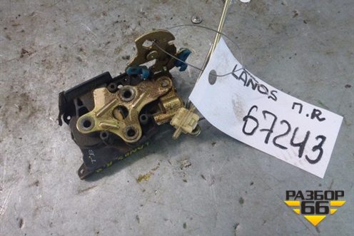 Замок двери передней правой (96305412) для Chevrolet Lanos с 2004г (Ланос)
