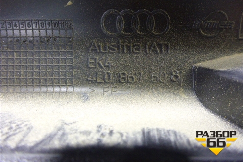 Обшивка двери багажника (левая) (4L0867608) для Audi Q7 c 2005-2015г (Ку 7)