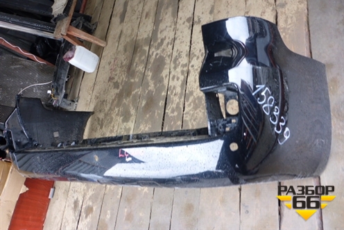 Бампер задний (до 2015г под парктроник) (5215960260) для Toyota Land Cruiser (200) с 2008г (Ленд Крузер)