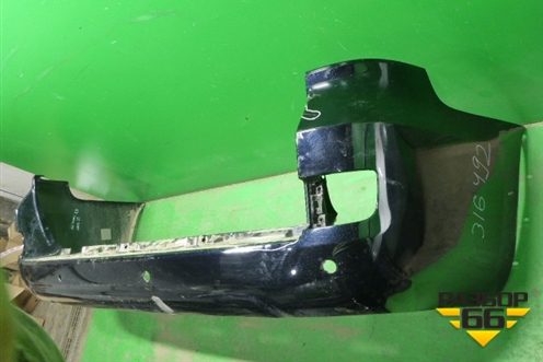 Бампер задний (после 2015г под парктроник) (5215960740) для Toyota Land Cruiser (200) с 2008г (Ленд Крузер)