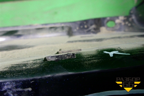 Бампер задний (после 2015г под парктроник) (5215960740) для Toyota Land Cruiser (200) с 2008г (Ленд Крузер)