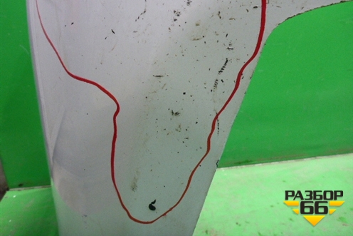 Бампер задний (до 2015г под парктроник) (5215960260) для Toyota Land Cruiser (200) с 2008г (Ленд Крузер)