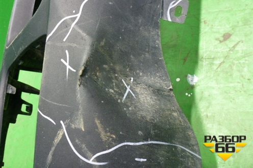 Юбка переднего бампера (до 2010г под парктроник) (51117158202) для BMW X5 E70 с 2007-2013г (Х5 Е70)