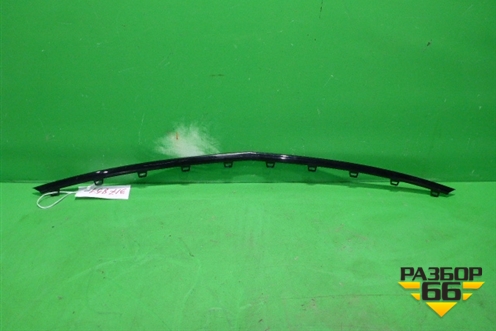 Накладка переднего бампера (A2228852821) для Mercedes Benz S-Klass W222 с 2013-2020г (С)