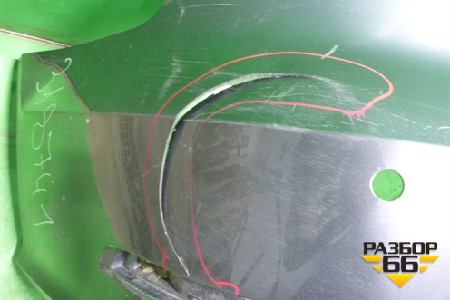 Бампер задний (до 2016г седан под парктроник) (8V5807511) для Audi A3 (8V) с 2012-2020г (А3)