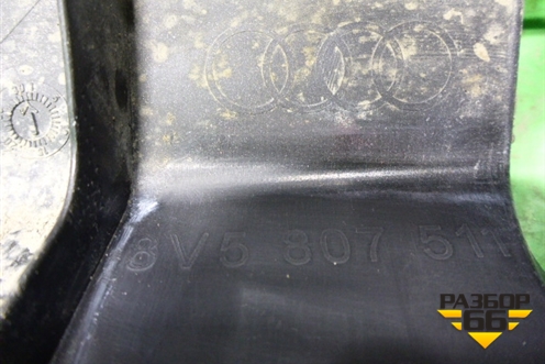 Бампер задний (до 2016г седан под парктроник) (8V5807511) для Audi A3 (8V) с 2012-2020г (А3)