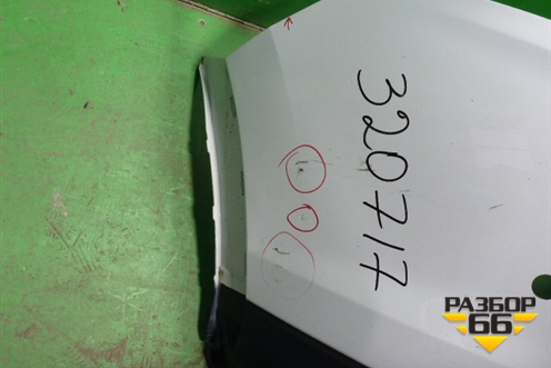 Бампер передний (до 2017г под парктроник) (62022BM92H) для Nissan Qashqai (J11E) с 2013г (Кашкай)
