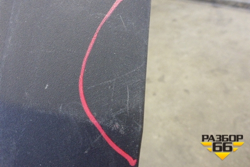 Накладка заднего крыла левого (758740E020) для Toyota Highlander с 2013-2021г (Хайлендер)