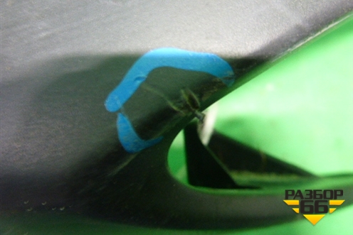 Накладка заднего бампера правая (до 2019г) (5217748010) для Lexus RX 350 c 2015г (РХ)