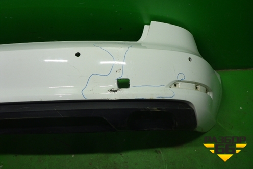 Бампер задний (до 2016г седан под парктроник) (8V5807511) для Audi A3 (8V) с 2012-2020г (А3)