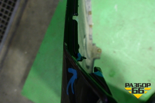 Бампер задний (под парктроник) (5215948170) для Toyota Highlander с 2007-2013г (Хайлендер)