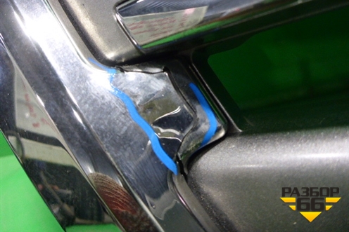 Решетка радиатора (после 2012г до 2015г под камеру) (5311460110) для Toyota Land Cruiser (200) с 2008г (Ленд Крузер)