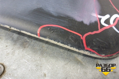 Брызговик задний правый (7662560210) для Toyota Land Cruiser Prado(150) с 2009г (Ленд Крузер Прадо)