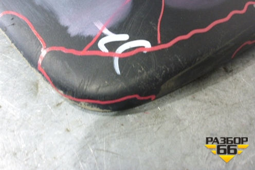 Брызговик задний правый (7662560210) для Toyota Land Cruiser Prado(150) с 2009г (Ленд Крузер Прадо)