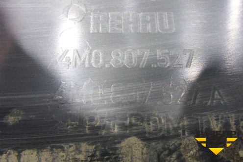 Бампер задний нижняя часть (до 2019г под парктроник) (4M0807527) для Audi Q7 c 2015г (Ку 7)