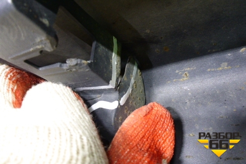 Накладка на порог наружная левая (седан) (71850SEA911050) для Honda Accord(CL-CM) с 2003-2007г (Аккорд)