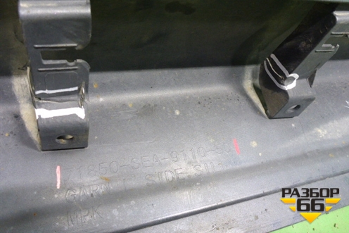 Накладка на порог наружная левая (седан) (71850SEA911050) для Honda Accord(CL-CM) с 2003-2007г (Аккорд)