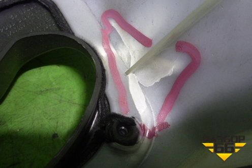 Обшивка стойки центральная верхняя левая (51436979845) для BMW X6 E71 с 2008-2014г (Х6 Е71)