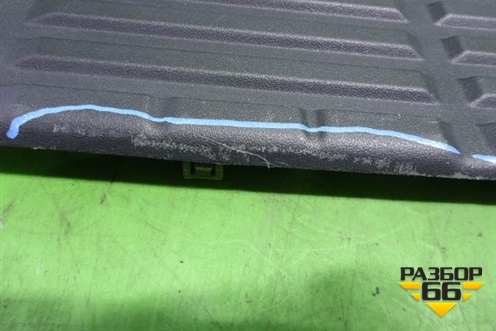 Накладка заднего бампера (до 2012г) (5216260040) для Toyota Land Cruiser (200) с 2008г (Ленд Крузер)