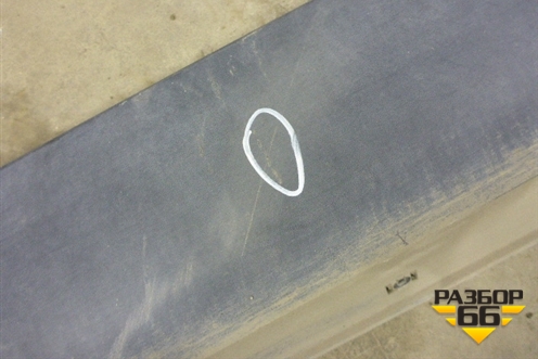 Накладка на порог наружная правая (877522S000) для Hyundai ix 35 с 2010г (Ай икс 35)