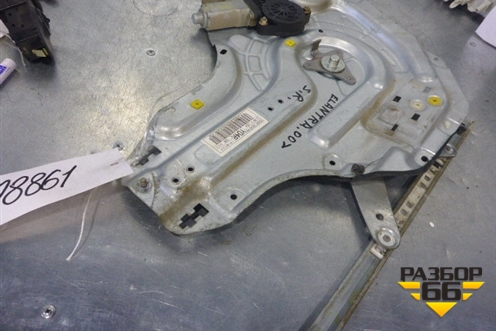 Стеклоподъёмник электрический задний правый для Hyundai Elantra 3 (XD) с 2000-2010г (Элантра)