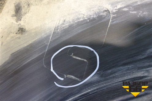 Накладка на порог наружная правая (877522S000) для Hyundai ix 35 с 2010г (Ай икс 35)