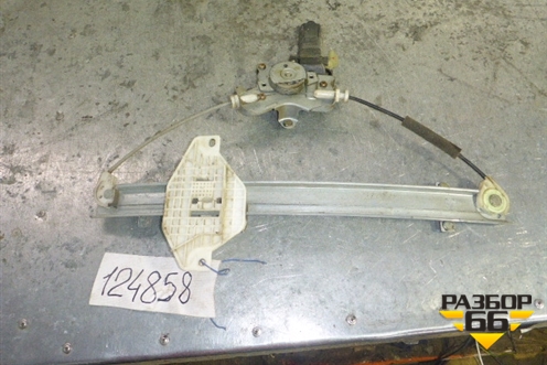 Стеклоподъёмник электрический задний левый для Hyundai Sonata-5 с 2001г (Соната)