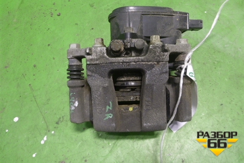 Суппорт задний правый (с электроприводом стояночного тормоза) для Hyundai i40 с 2011г (Ай40)