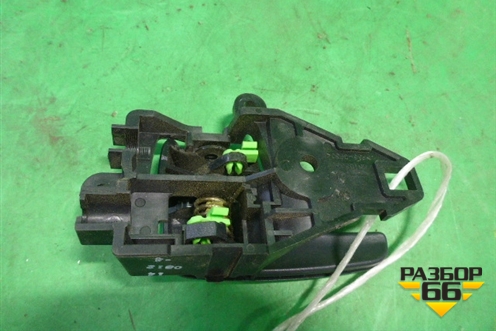 Ручка внутренняя двери задней правой (5716A180XA) для Mitsubishi Lancer-X с 2007г (Лансер)