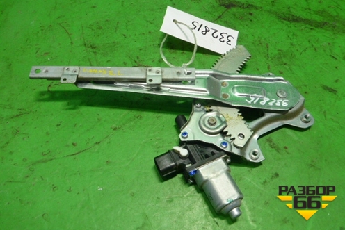 Стеклоподъёмник электрический задний левый для Mitsubishi Lancer-X с 2007г (Лансер)