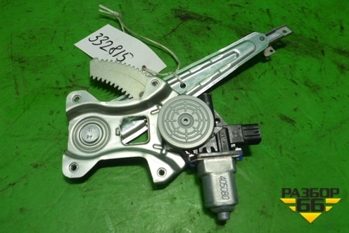 Стеклоподъёмник электрический задний левый для Mitsubishi Lancer-X с 2007г (Лансер)