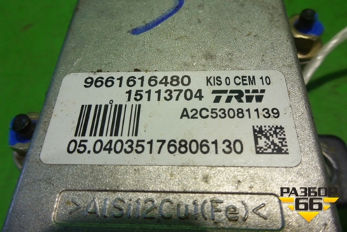 Датчик ускорения (9661616480) для Peugeot 407 с 2004г