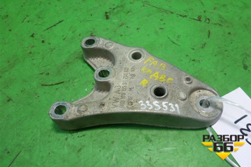 Кронштейн двигателя правый (1.2л CGP) (6Q0199185S) для Skoda Fabia с 2007-2014г (Фабия)