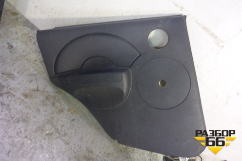 Обшивка двери задней левой под механику (хэтчбэк) для Chevrolet Aveo (T200) с 2003-2008 (Авео Т200)