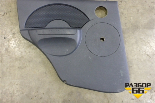 Обшивка двери задней левой под механику для Chevrolet Aveo (T200) с 2003-2008 (Авео Т200)