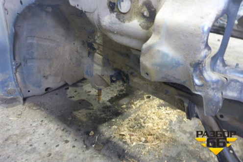 Лонжерон передний правый для Chevrolet Aveo (T200) с 2003-2008 (Авео Т200)