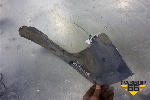 Пыльник заднего бампера правый (хетчбэк) для Chevrolet Aveo (T200) с 2003-2008 (Авео Т200)