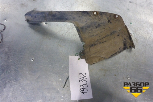 Пыльник заднего бампера правый (хетчбэк) для Chevrolet Aveo (T200) с 2003-2008 (Авео Т200)