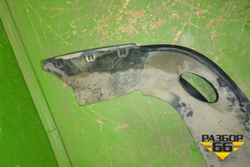 Юбка заднего бампера (51127303141) для BMW X5 F15 с 2013г (Х5 Ф15)