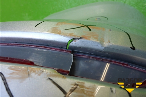 Бампер задний (после 2014г под парктроник) (A1668859925) для Mercedes Benz ML-Klass W166 c 2011г (МЛ)