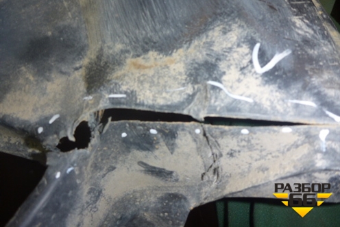 Защита топливного бака для Toyota Verso с 2009-2018г (Версо)