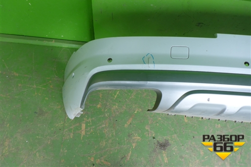 Бампер задний нижняя часть (до 2019г под парктроник) (4M0807527B) для Audi Q7 c 2015г (Ку 7)